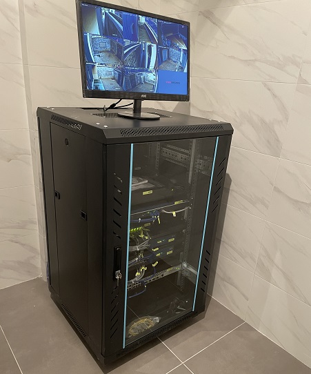 北京院子別墅?？低暟卜辣O(jiān)控安裝工程